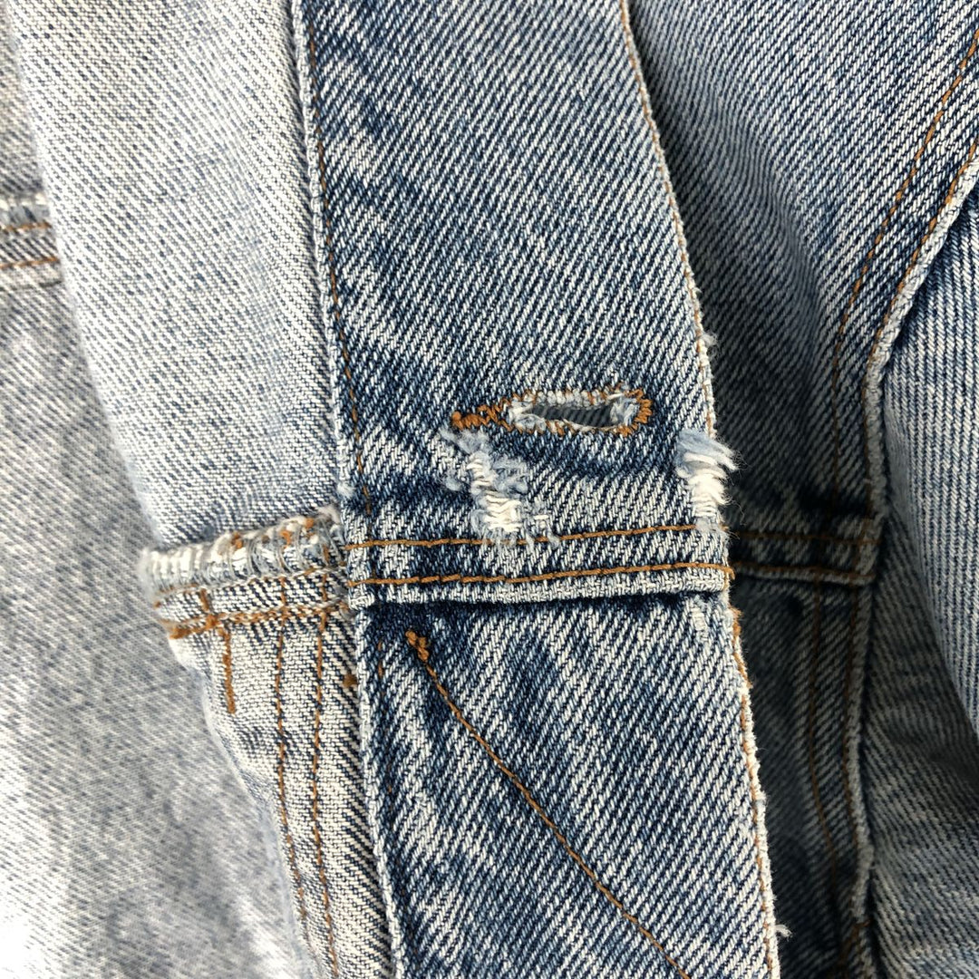 80's JORDACHE AC cotton Blue type light blue Vintage Second Hand