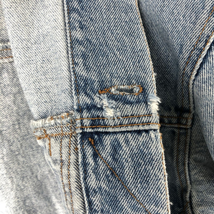 80's JORDACHE AC cotton Blue type light blue Vintage Second Hand