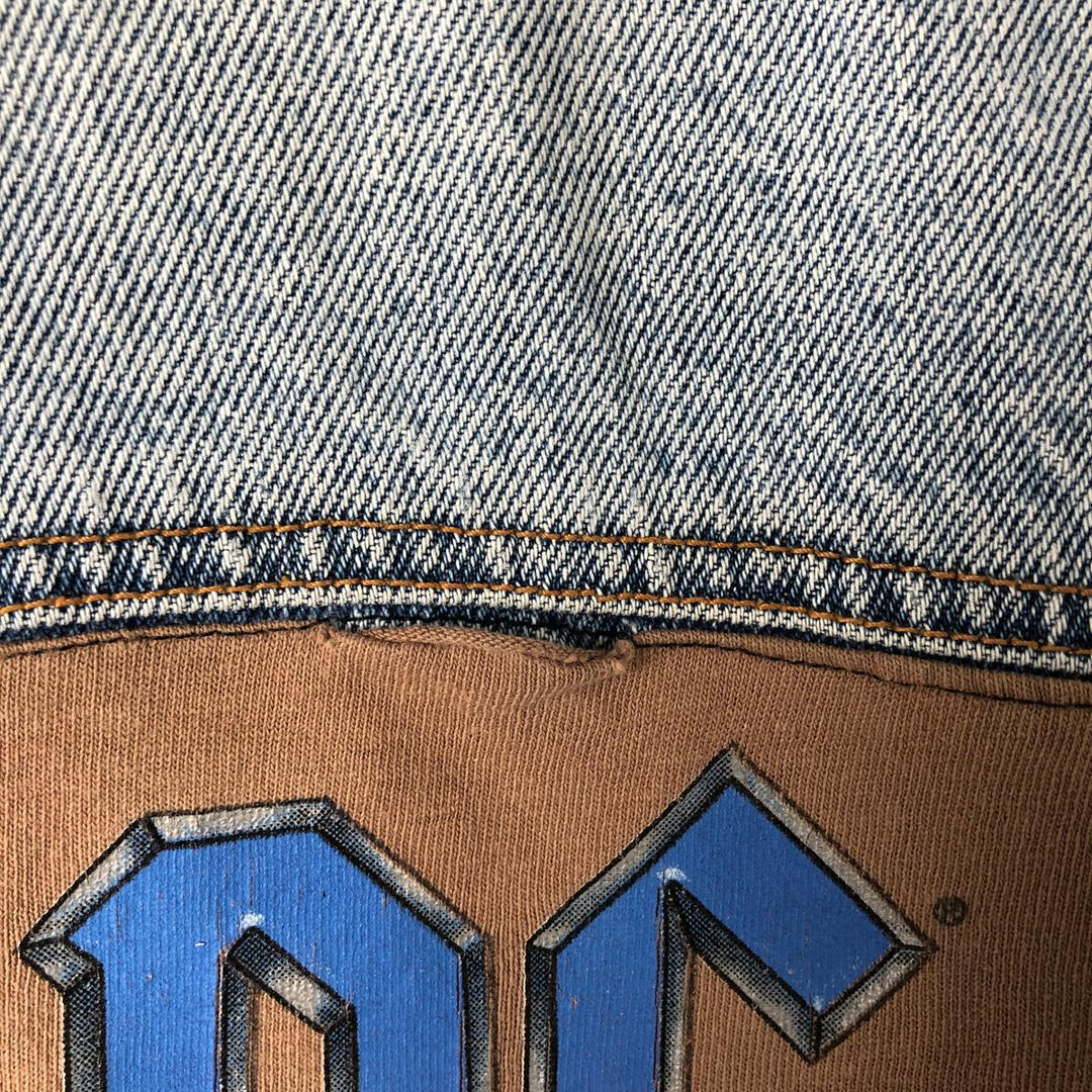 80's JORDACHE AC cotton Blue type light blue Vintage Second Hand