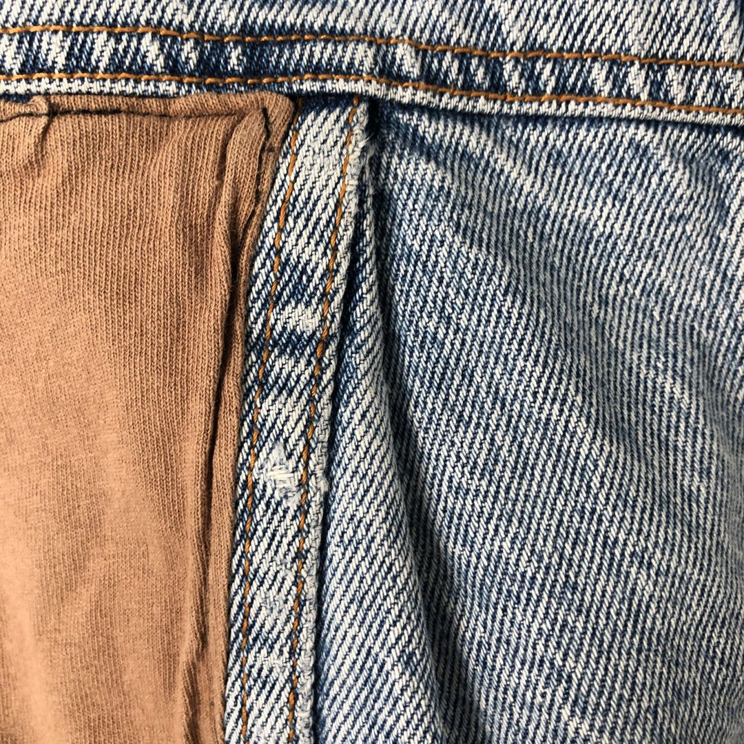 80's JORDACHE AC cotton Blue type light blue Vintage Second Hand