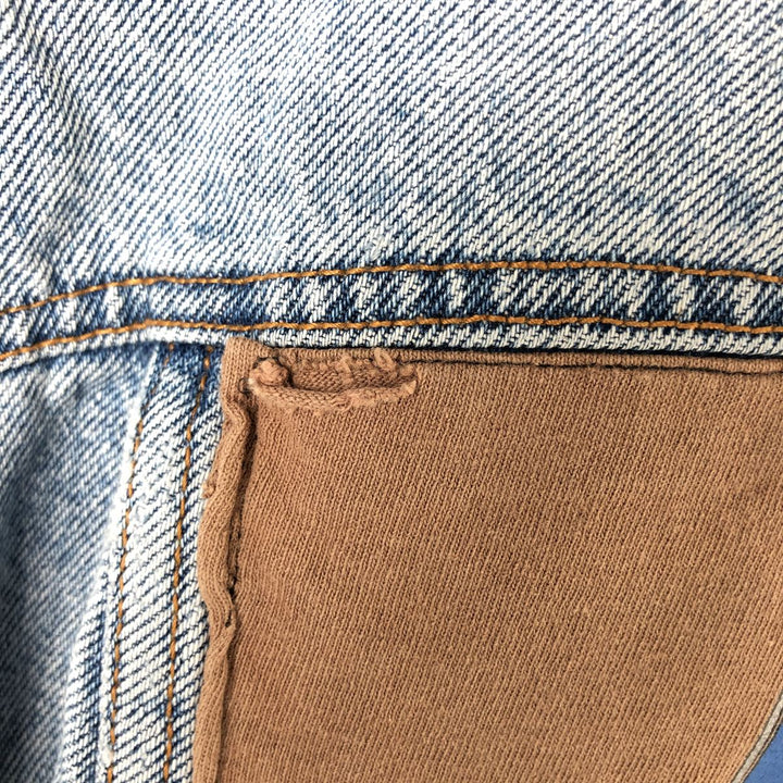 80's JORDACHE AC cotton Blue type light blue Vintage Second Hand