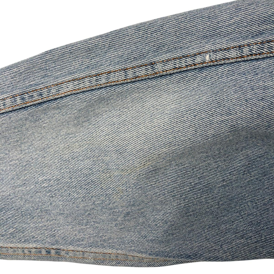 80's JORDACHE AC cotton Blue type light blue Vintage Second Hand