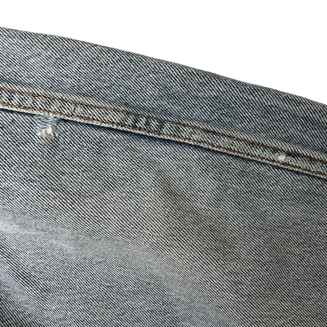 80's JORDACHE AC cotton Blue type light blue Vintage Second Hand