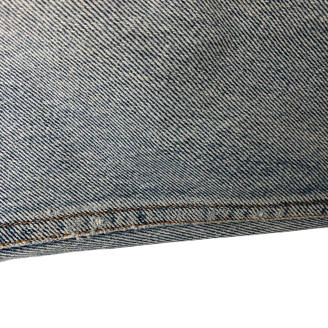 80's JORDACHE AC cotton Blue type light blue Vintage Second Hand