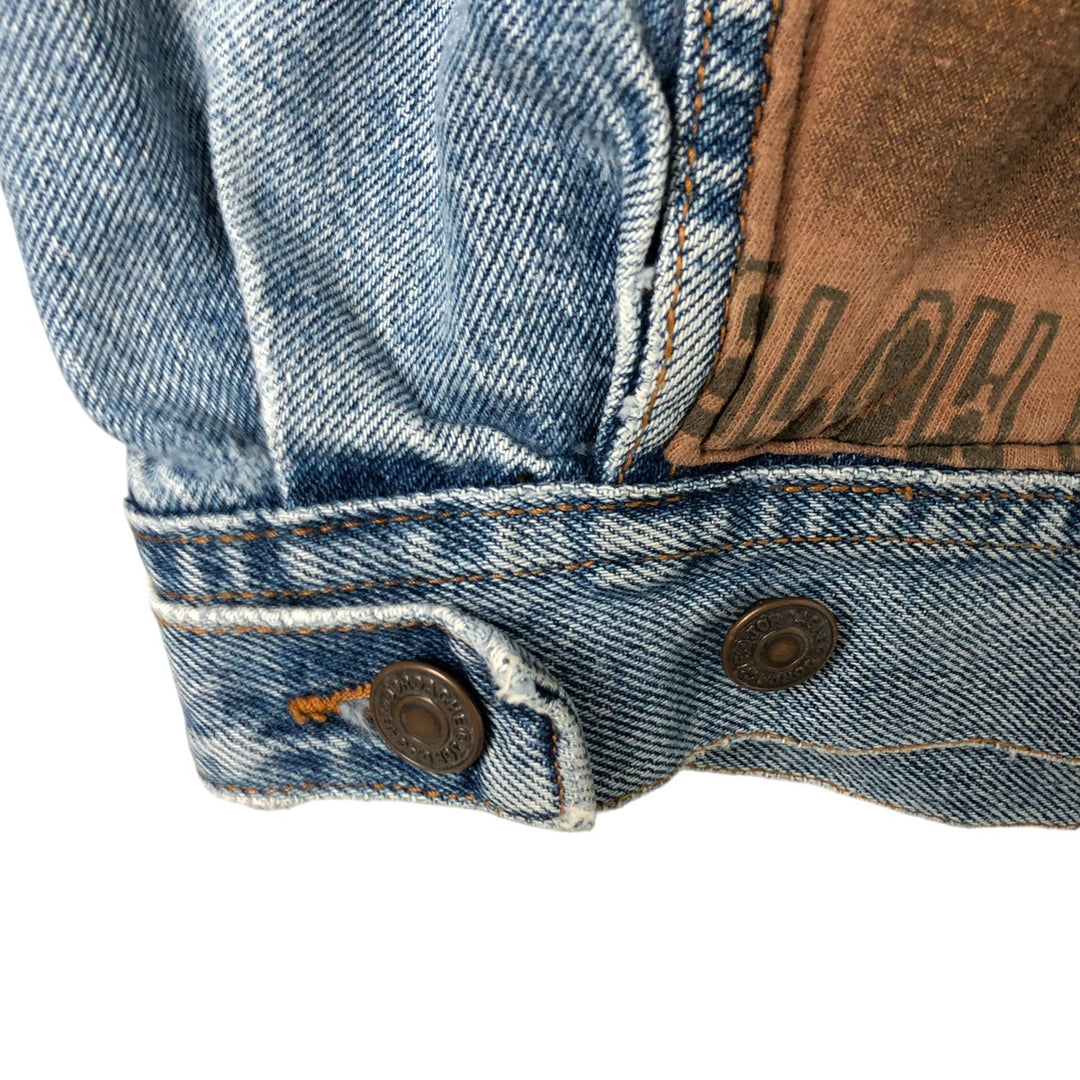 80's JORDACHE AC cotton Blue type light blue Vintage Second Hand