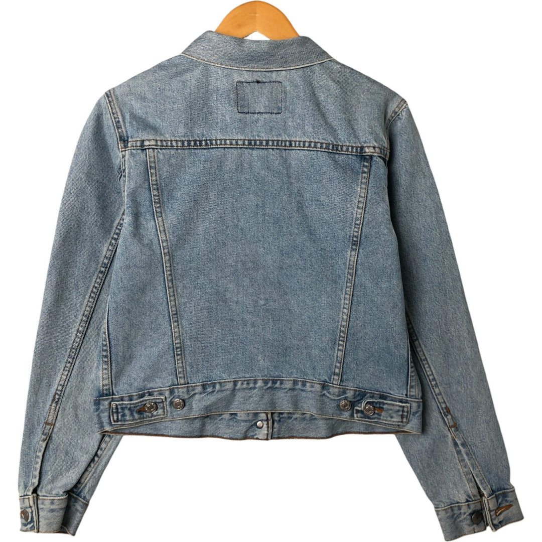 90'S Levi's 77597-0220 denim jacket, denim jacket, made in USA, women's size M, vintage cotton Blue type light blue Vintage Second Hand