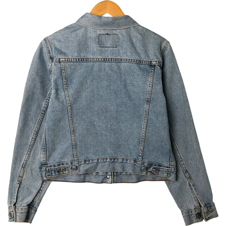 90'S Levi's 77597-0220 denim jacket, denim jacket, made in USA, women's size M, vintage cotton Blue type light blue Vintage Second Hand