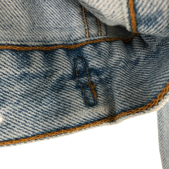 90'S Levi's 77597-0220 denim jacket, denim jacket, made in USA, women's size M, vintage cotton Blue type light blue Vintage Second Hand