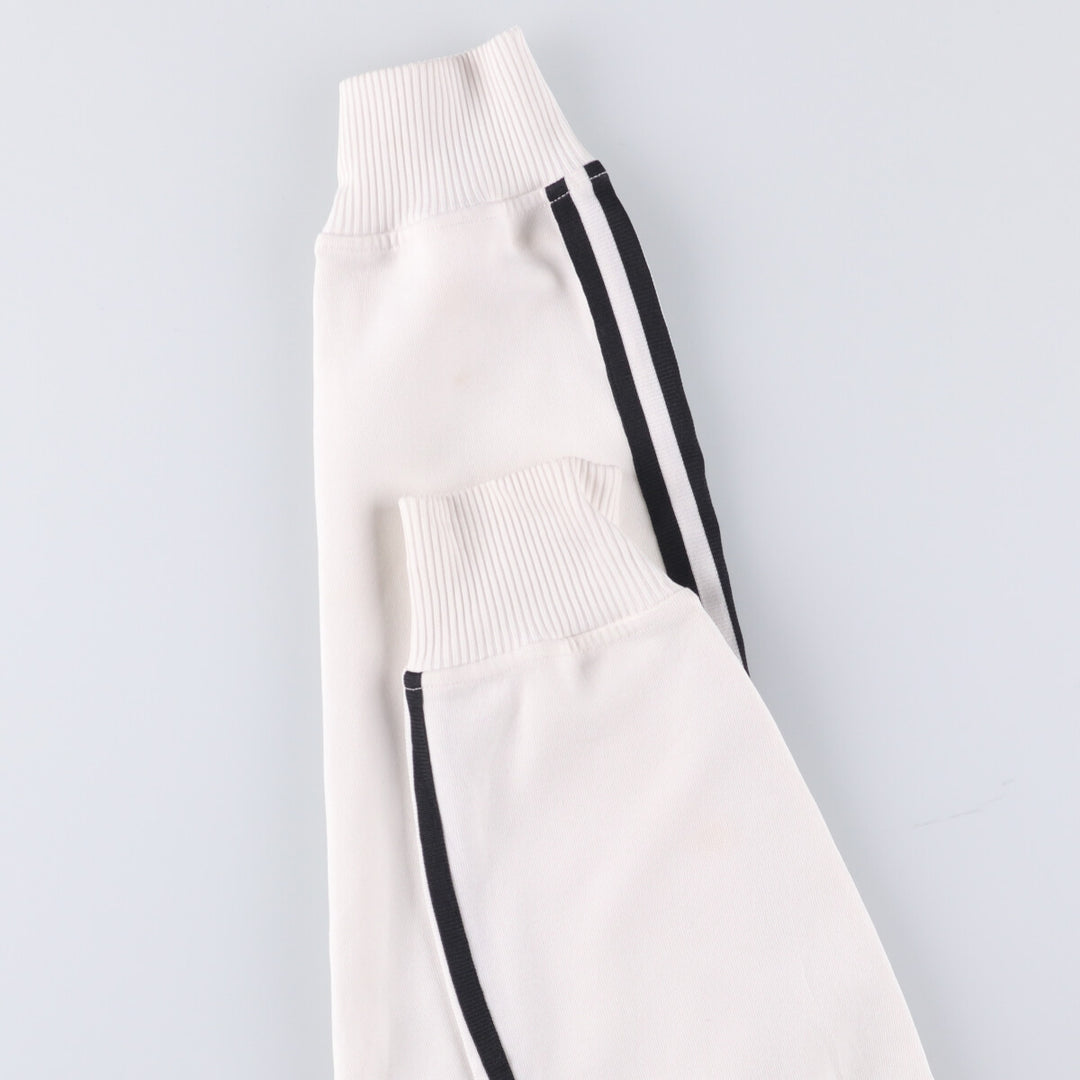Adidas adidas jersey hoodie track jacket women's size L polyester white type Vintage Second Hand
