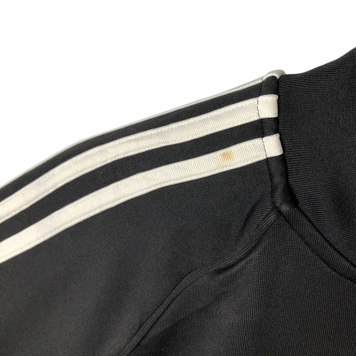 Adidas adidas jersey track jacket men's size M polyester black type Vintage Second Hand