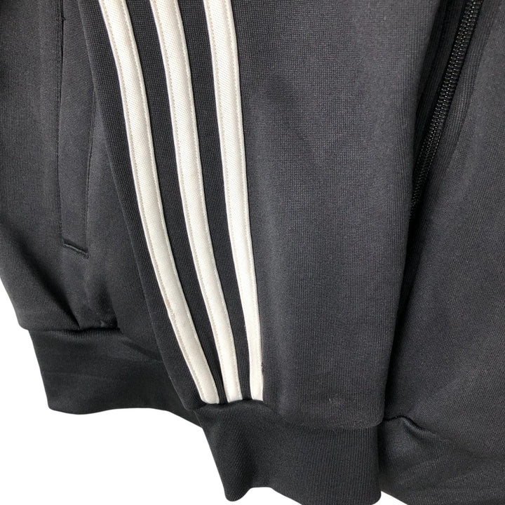 Adidas adidas jersey track jacket men's size M polyester black type Vintage Second Hand