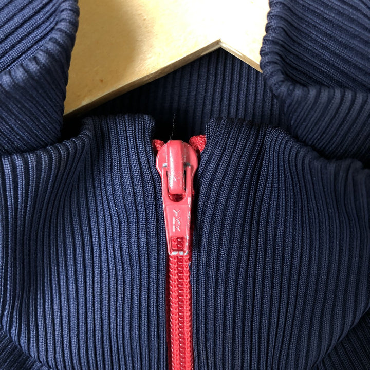 80'S Adidas adidas jersey hoodie track jacket men's size L vintage unknown navy blue type Vintage Second Hand