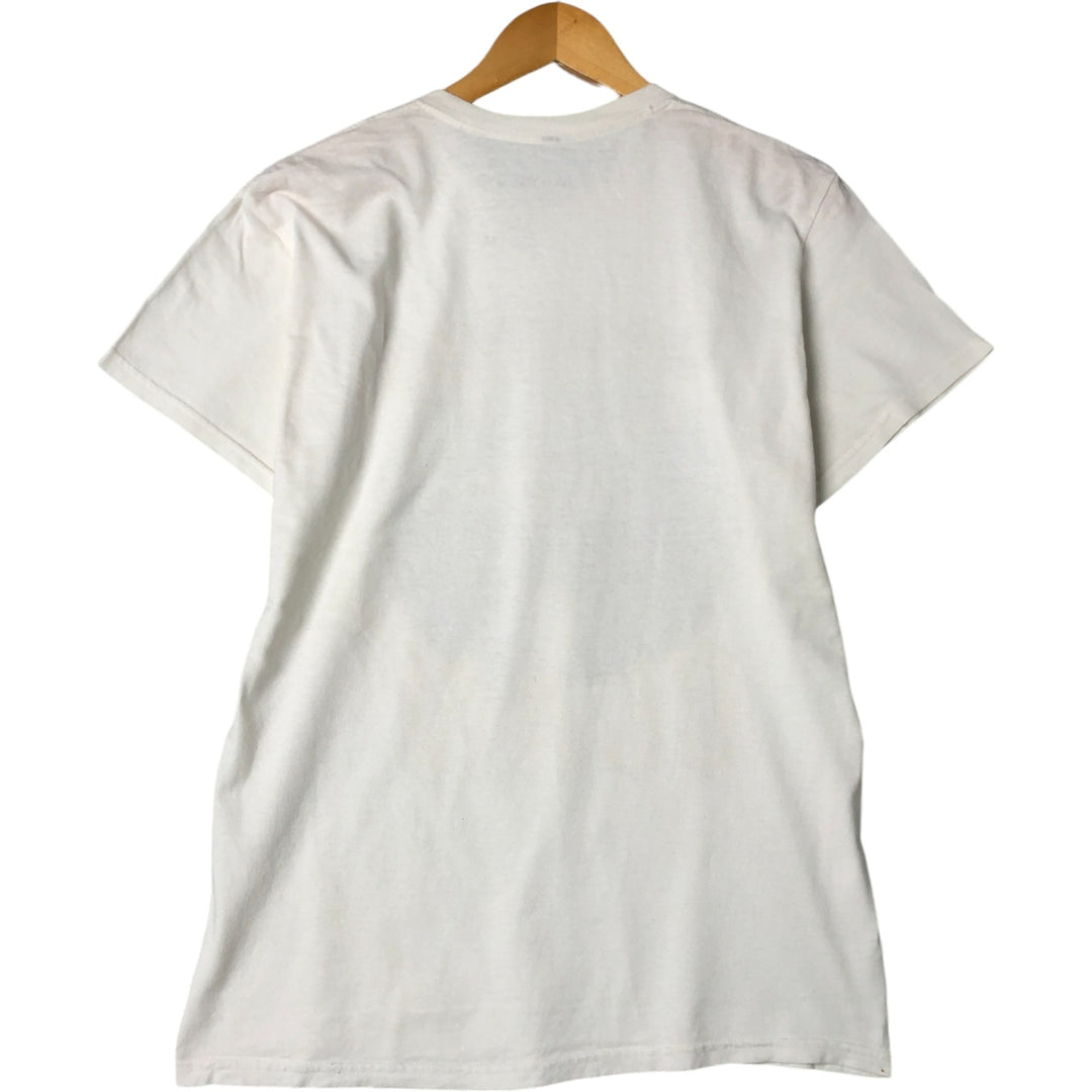 WU TANG CLAN Rap T-shirt, Men's M size cotton pale white type Vintage Second Hand
