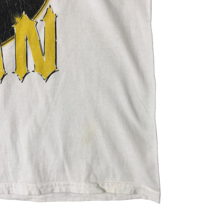 WU TANG CLAN Rap T-shirt, Men's M size cotton pale white type Vintage Second Hand