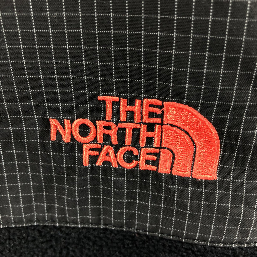 The North Face Denali Hoodie Check Pattern Nylon and Fleece, Men's XL recycled polyester black type Vintage Second Hand