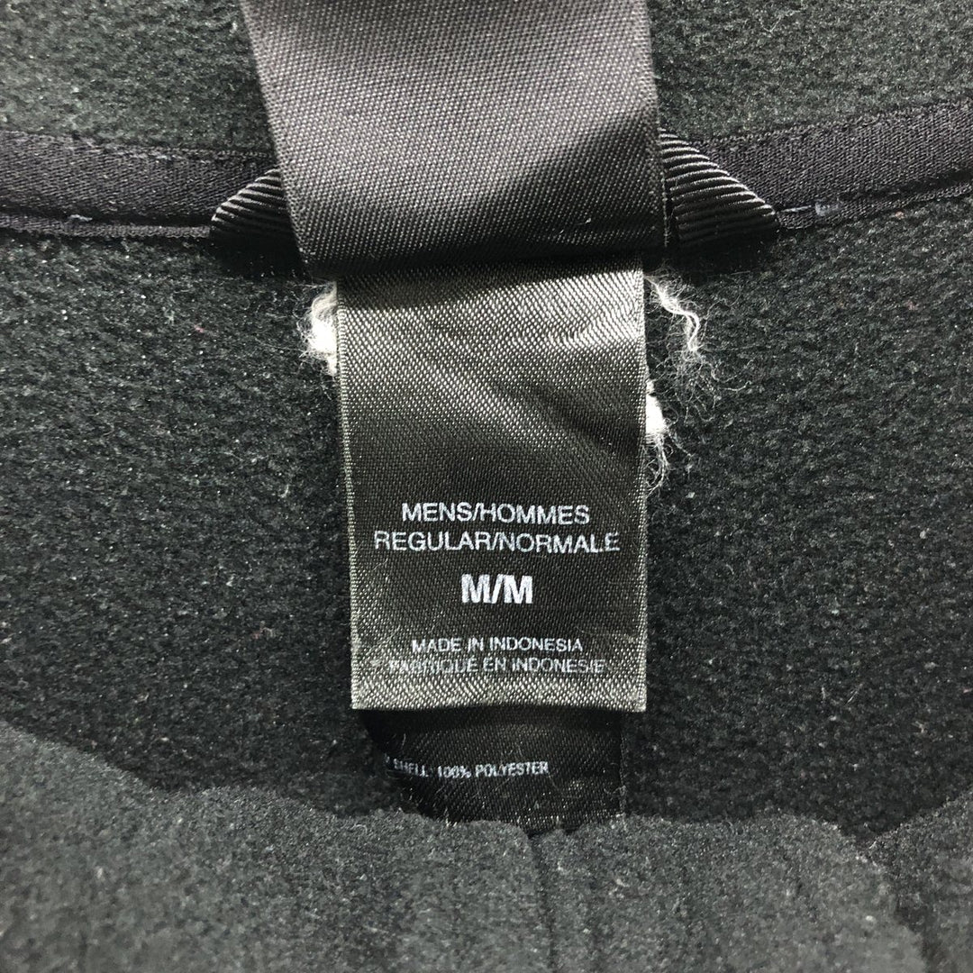 The North Face fleece jacket, size M, men's polyester black type Vintage Second Hand