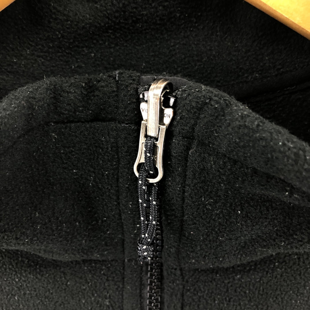 The North Face fleece jacket, size M, men's polyester black type Vintage Second Hand