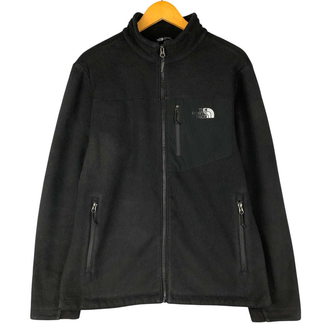 The North Face fleece jacket, size M, men's polyester black type Vintage Second Hand