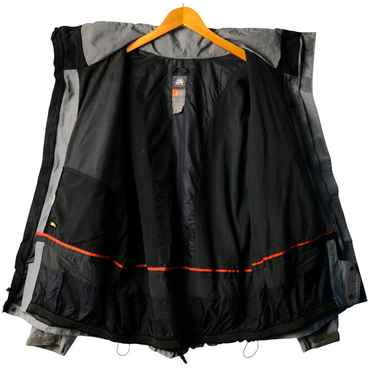 Nike ACG Outer Layer 3 GORE-TEX Windbreaker, Men's XL polyester gray type Vintage Second Hand