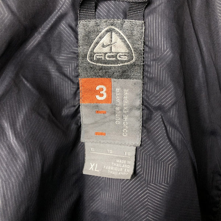 Nike ACG Outer Layer 3 GORE-TEX Windbreaker, Men's XL polyester gray type Vintage Second Hand