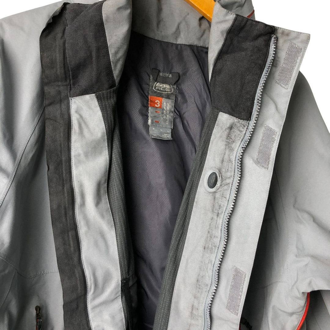 Nike ACG Outer Layer 3 GORE-TEX Windbreaker, Men's XL polyester gray type Vintage Second Hand