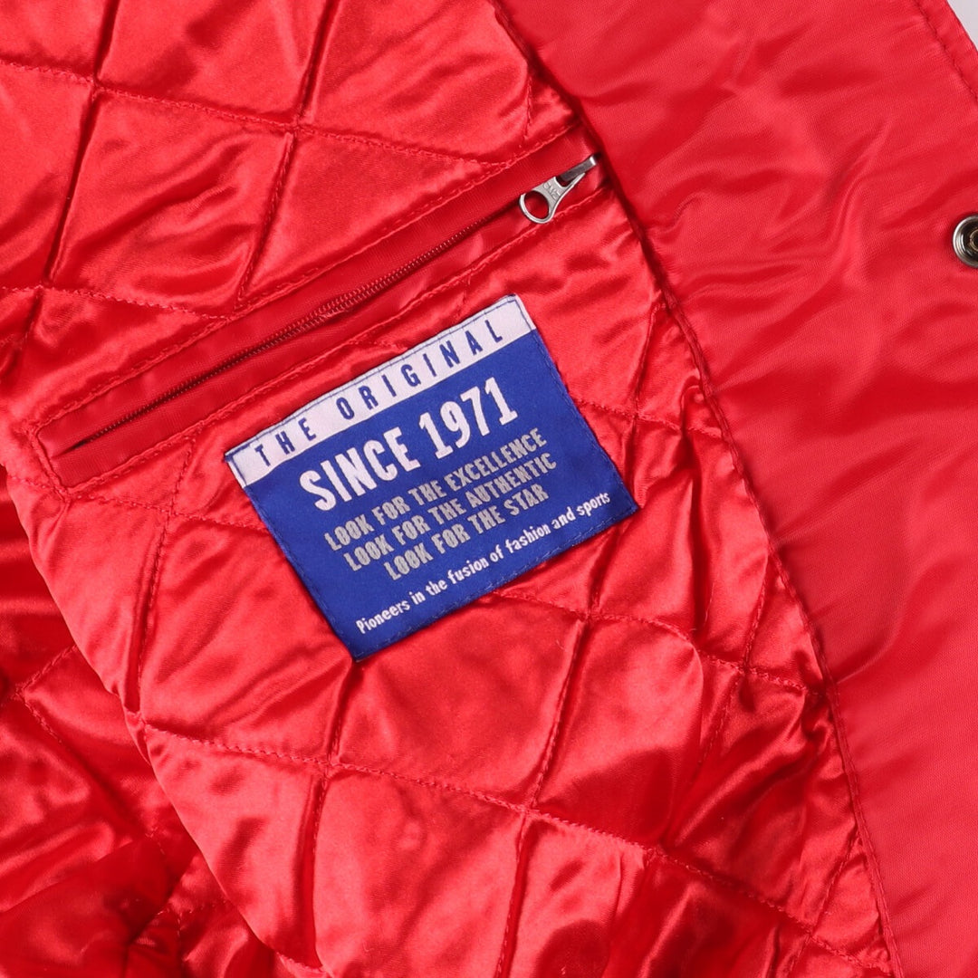 Vintage 80s-90'S Kansas City Chiefs NFL Starter Padded Stadium Jacket, Men's Size Medium polyester red type Vintage Second Hand