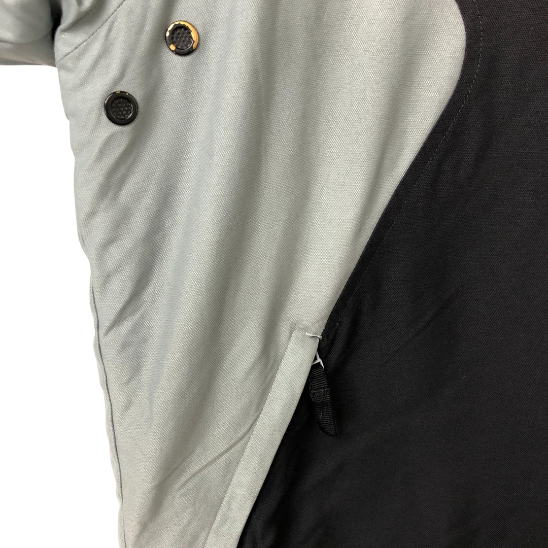 2000'S adidas CLIMA PROOF padded hoodie/puffer jacket, men's size XL polyamide black type Vintage Second Hand