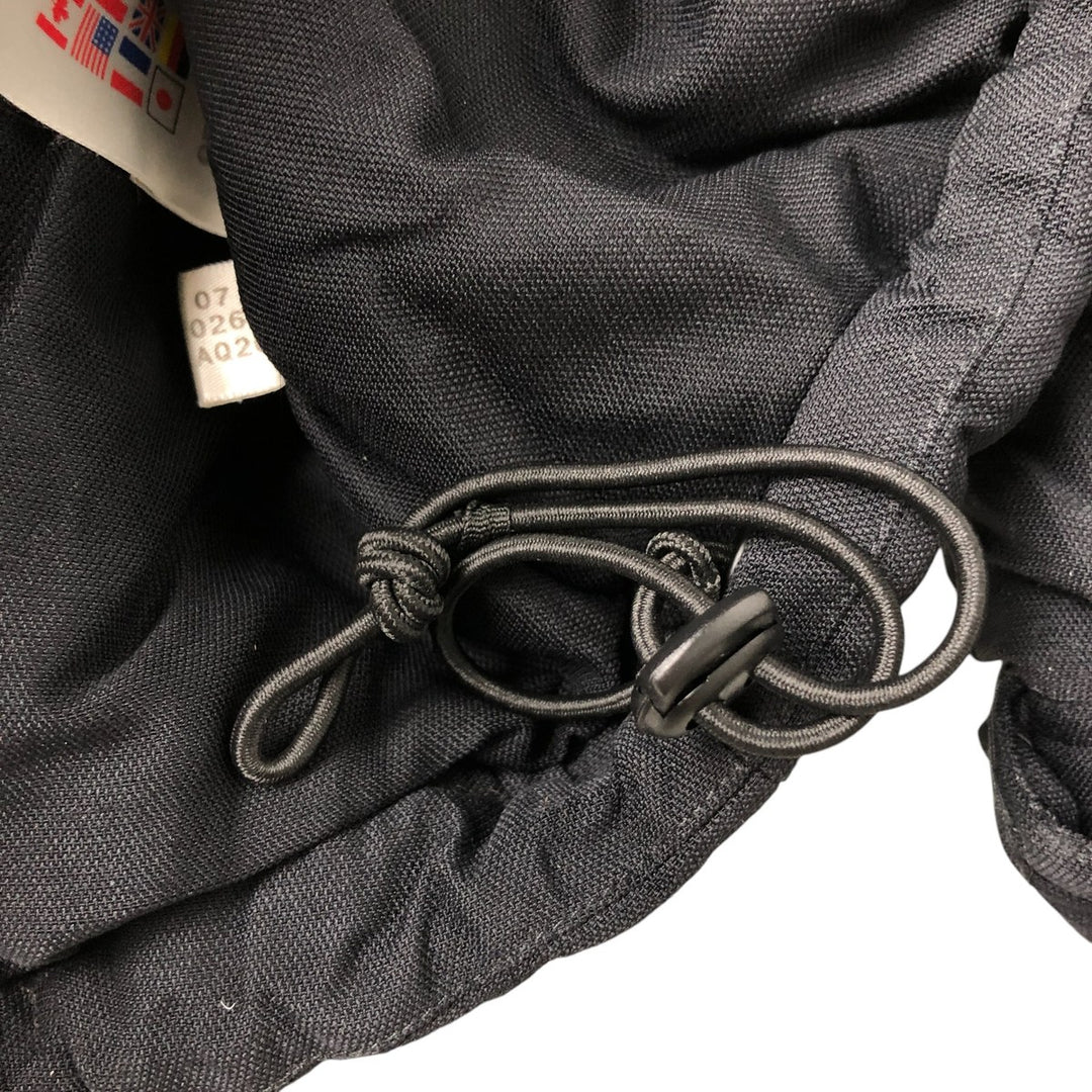 2000'S adidas CLIMA PROOF padded hoodie/puffer jacket, men's size XL polyamide black type Vintage Second Hand