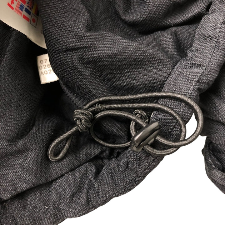 2000'S adidas CLIMA PROOF padded hoodie/puffer jacket, men's size XL polyamide black type Vintage Second Hand