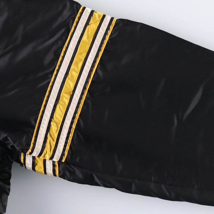 Vintage 1990'S Starter PRO LINE NFL Pittsburgh Steelers nylon stadium jacket, made in the USA, men's size XXL Nylon black type Vintage Second Hand
