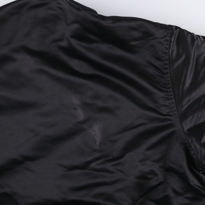 Vintage 1990'S Starter PRO LINE NFL Pittsburgh Steelers nylon stadium jacket, made in the USA, men's size XXL Nylon black type Vintage Second Hand