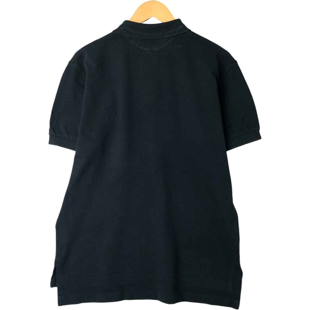 Ralph Lauren POLO by Ralph Lauren short sleeve polo shirt, men's size M cotton navy blue type Vintage Second Hand