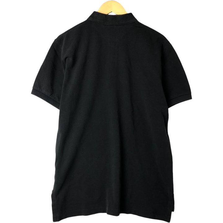 Ralph Lauren POLO by Ralph Lauren short sleeve polo shirt, men's size L cotton black type Vintage Second Hand