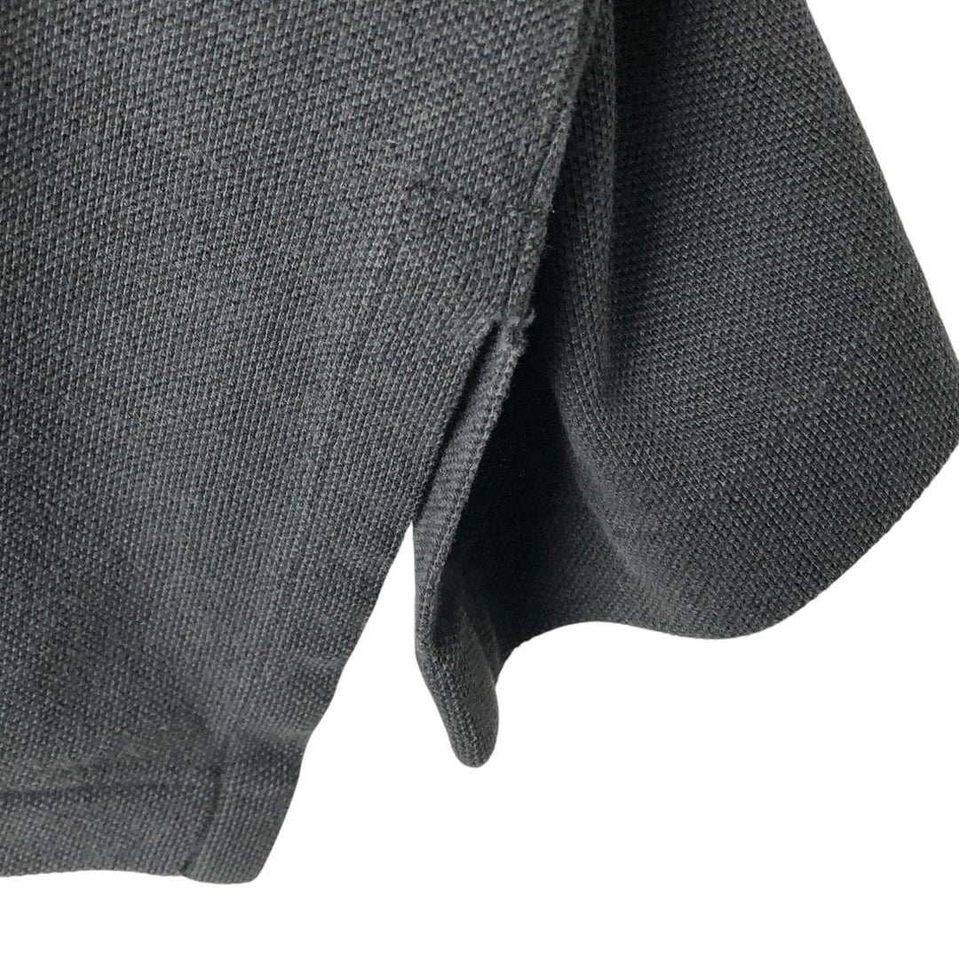 Ralph Lauren POLO by Ralph Lauren short sleeve polo shirt, men's size L cotton black type Vintage Second Hand