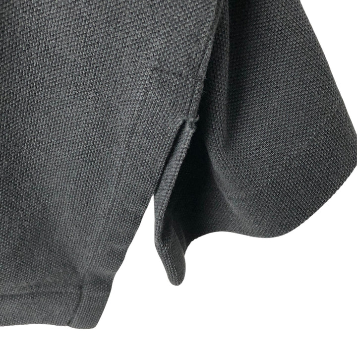 Ralph Lauren POLO by Ralph Lauren short sleeve polo shirt, men's size L cotton black type Vintage Second Hand