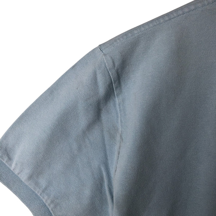 Ralph Lauren POLO by Ralph Lauren short sleeve polo shirt, men's size M cotton Blue type light blue Vintage Second Hand