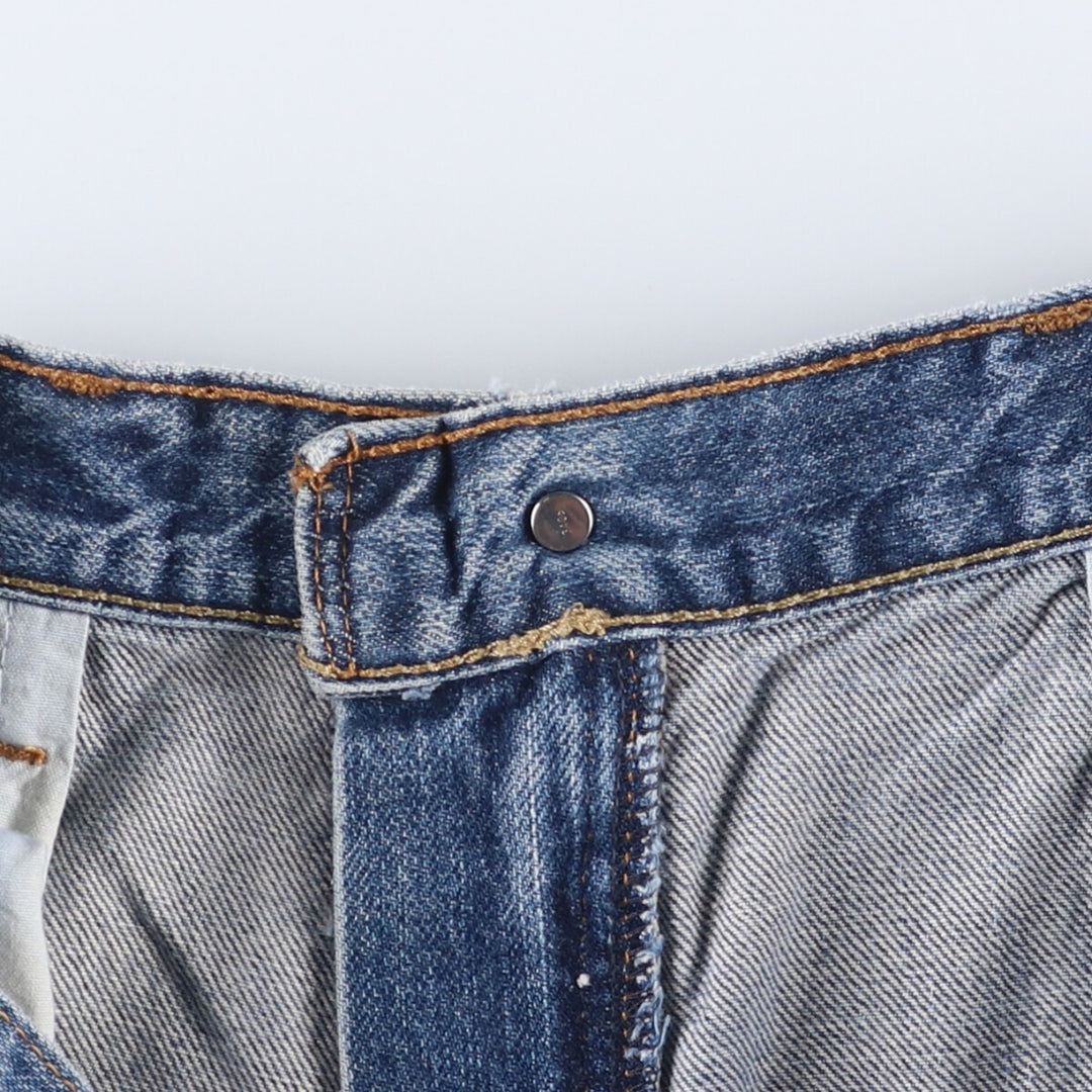 Levi's 550 Relaxed Fit Denim Shorts, Men's Size W36 cotton blue type Vintage Second Hand
