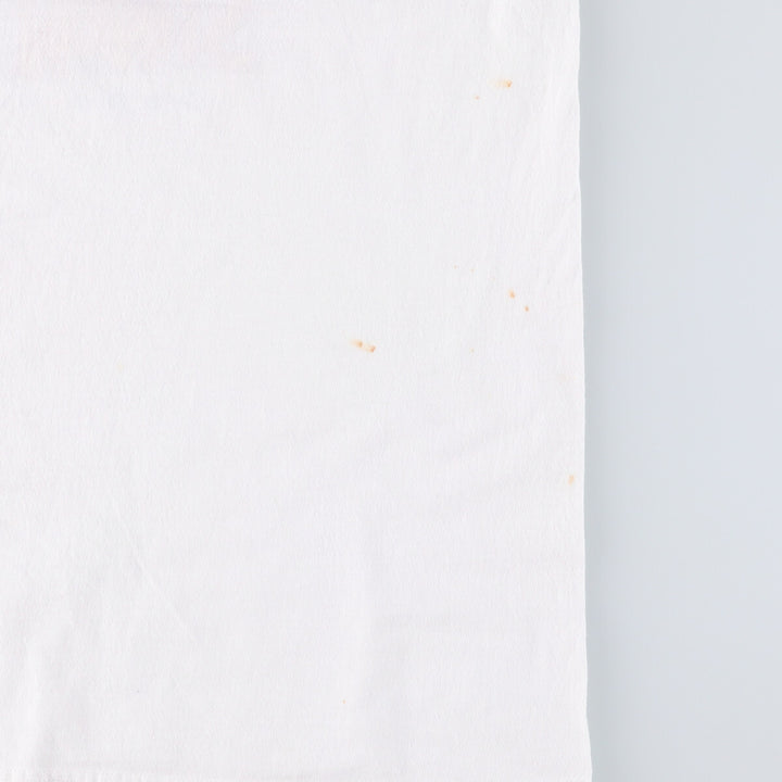 NO WAY Printed T-shirt, Men's Size L, Vintage cotton white type Vintage Second Hand
