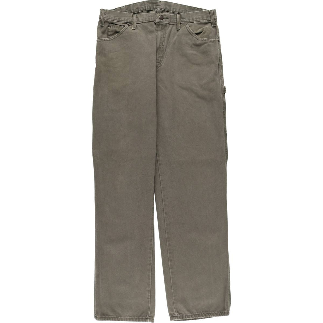 Dickies Duck Painter Pants Men's W34 equivalent cotton Khaki type Vintage Second Hand
