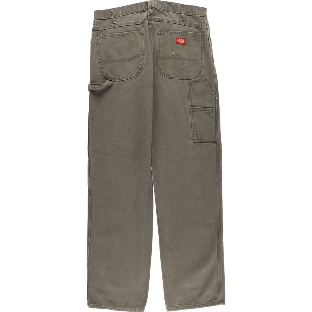 Dickies Duck Painter Pants Men's W34 equivalent cotton Khaki type Vintage Second Hand