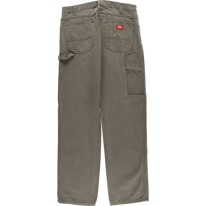 Dickies Duck Painter Pants Men's W34 equivalent cotton Khaki type Vintage Second Hand