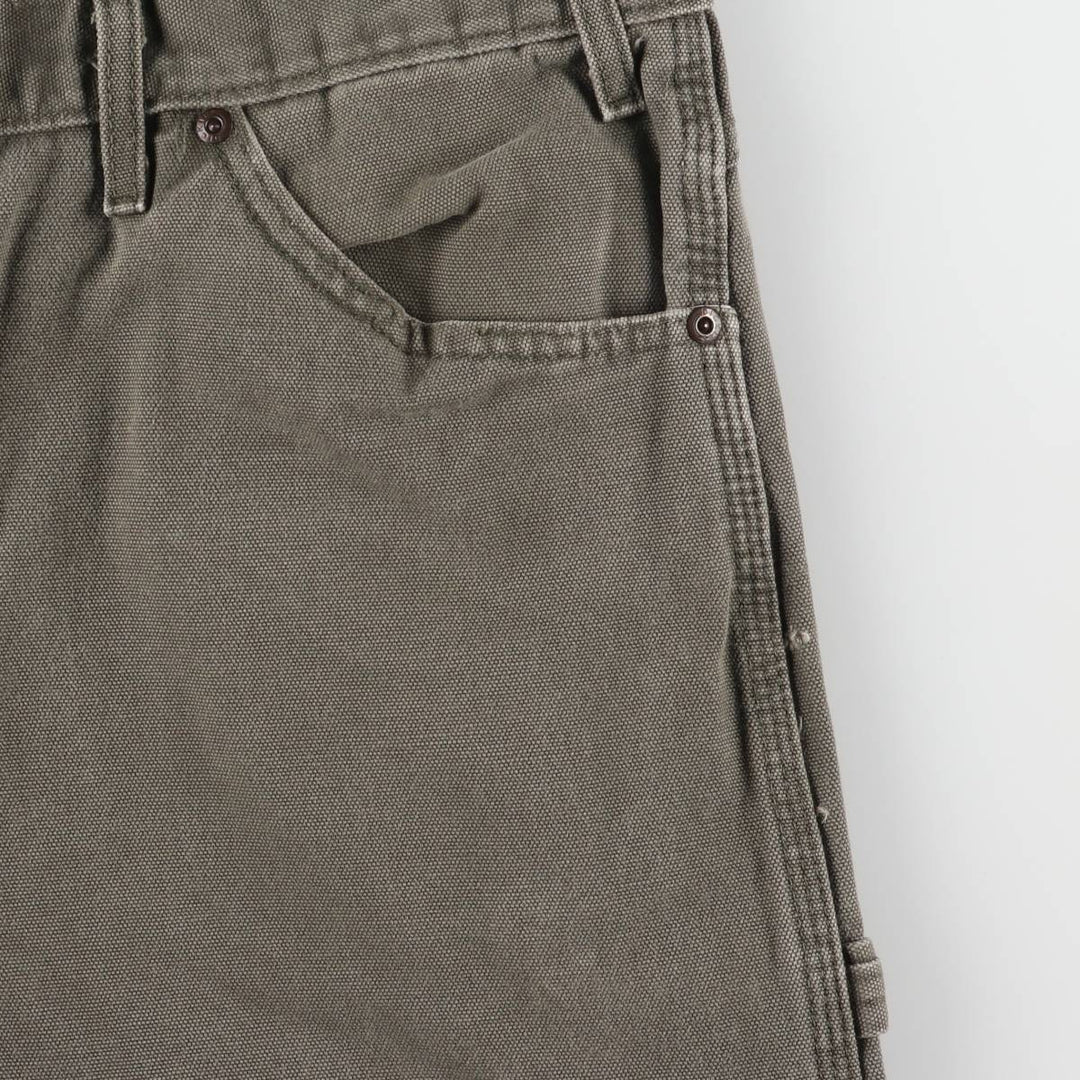 Dickies Duck Painter Pants Men's W34 equivalent cotton Khaki type Vintage Second Hand