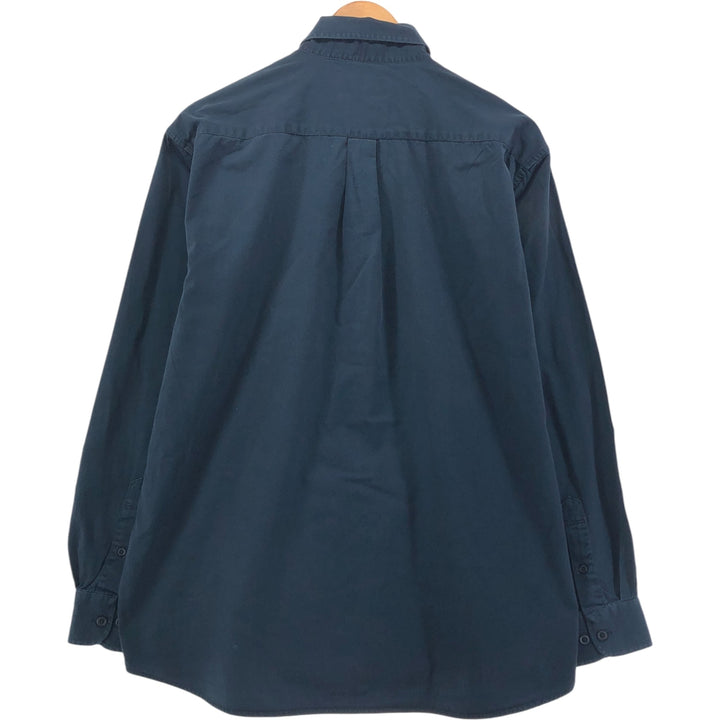Ralph Lauren long sleeve cotton shirt, men's XL size cotton Indigo Vintage Second Hand