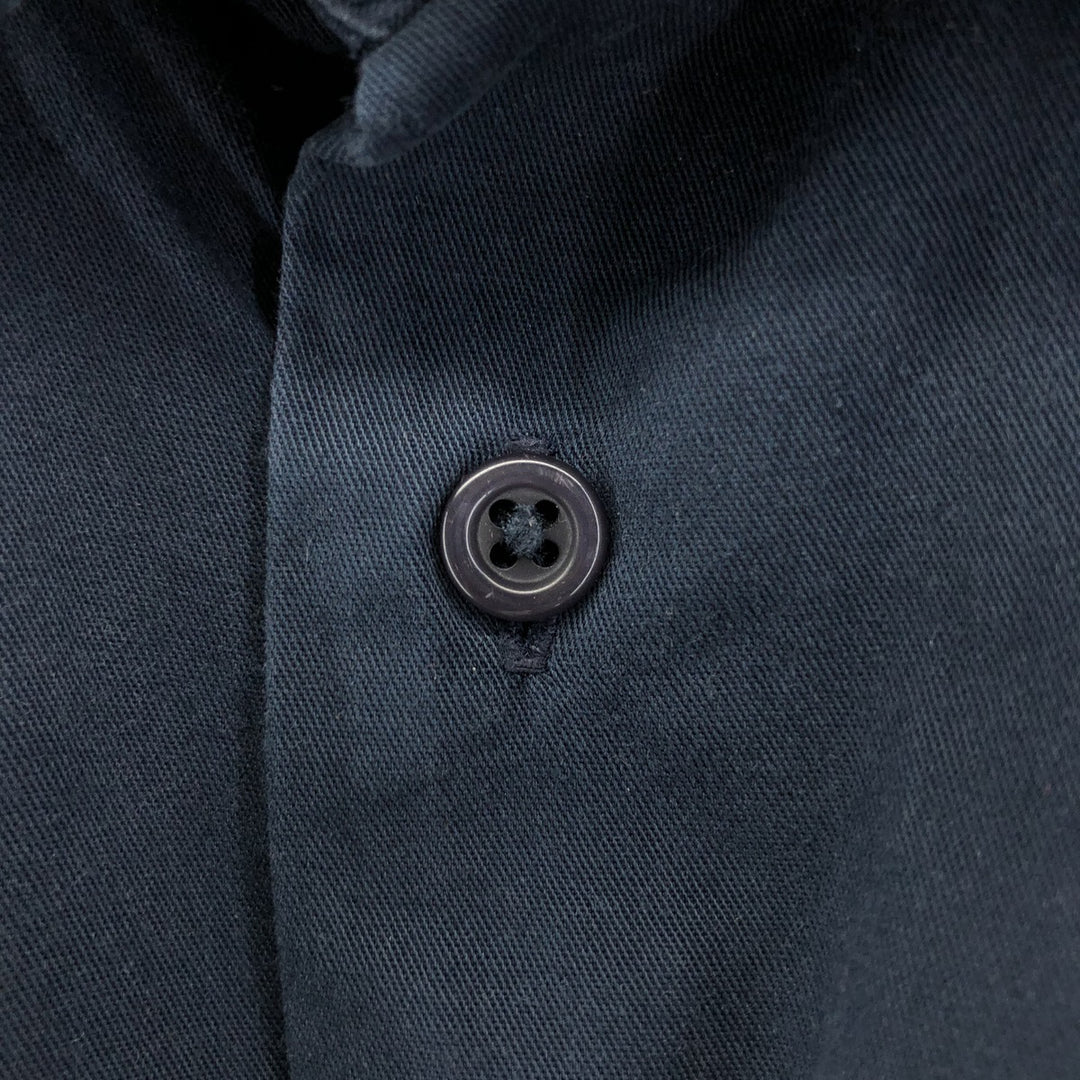 Ralph Lauren long sleeve cotton shirt, men's XL size cotton Indigo Vintage Second Hand