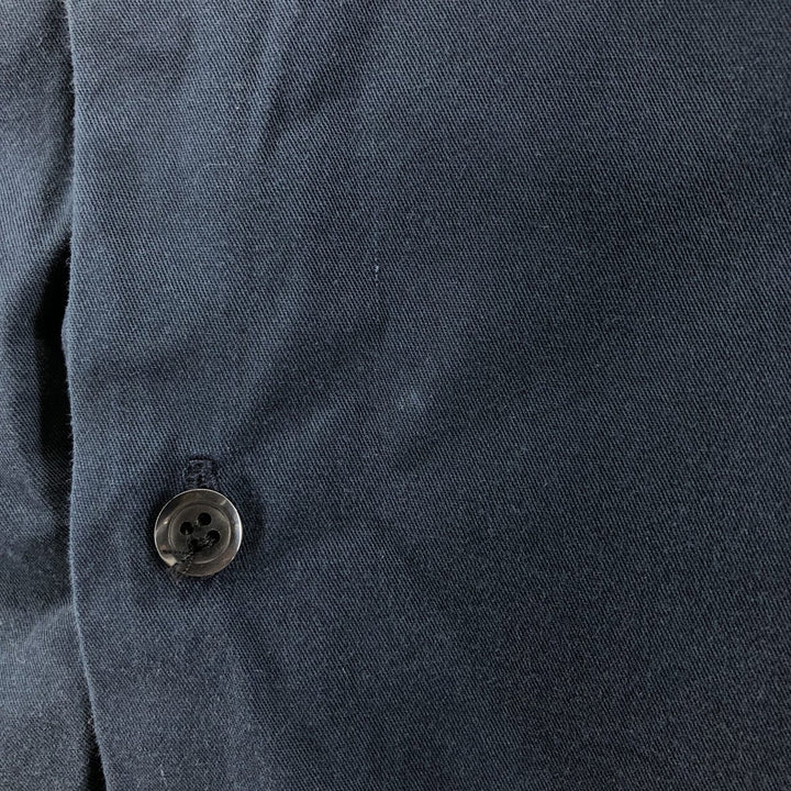 Ralph Lauren long sleeve cotton shirt, men's XL size cotton Indigo Vintage Second Hand