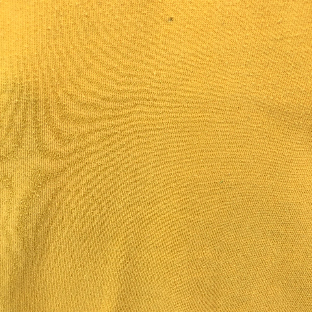 MAXMORE Long Sleeve Rugby Shirt, Men's Size S, Vintage cotton yellow type Vintage Second Hand