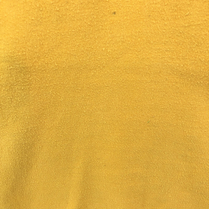 MAXMORE Long Sleeve Rugby Shirt, Men's Size S, Vintage cotton yellow type Vintage Second Hand
