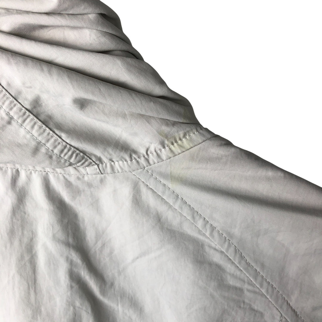 Eddie Bauer Hoodie Nylon Vest Women's Size L Nylon gray type Vintage Second Hand