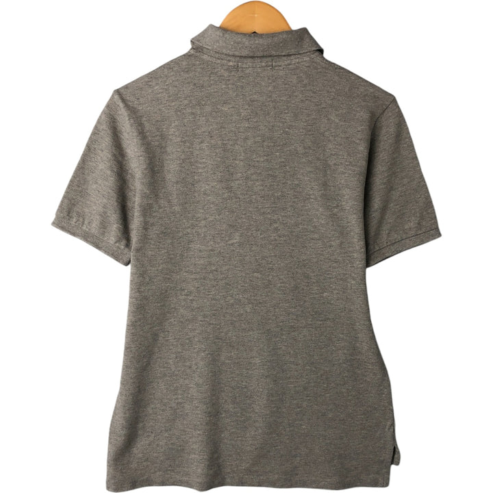 Ralph Lauren POLO Ralph Lauren short sleeve polo shirt women's size L cotton gray type Vintage Second Hand