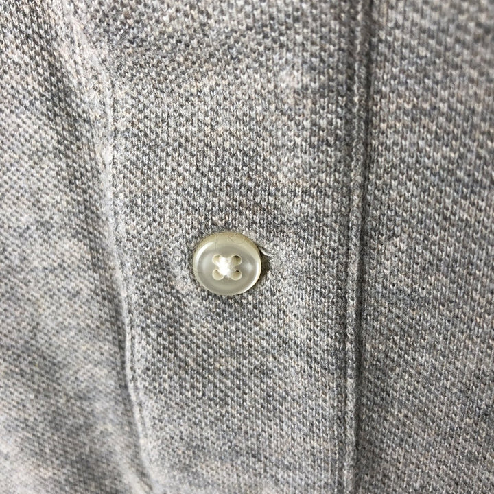 Ralph Lauren POLO Ralph Lauren short sleeve polo shirt women's size L cotton gray type Vintage Second Hand